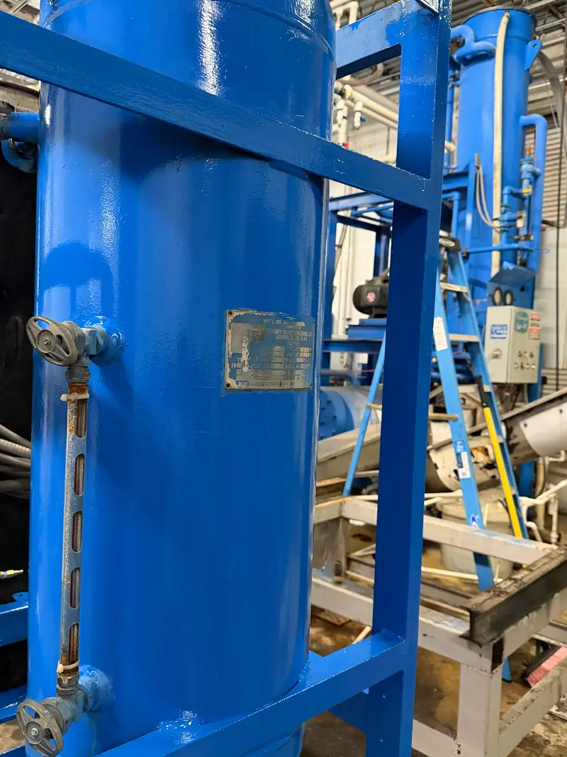 Henry Vogt tank and Tube-Ice machine at our plant